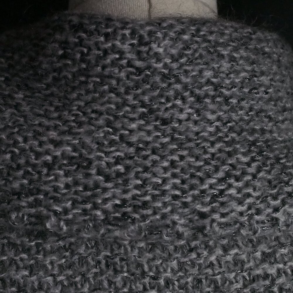 Zara | Beautiful Mohair Blend, Cable Knit, Turtleneck Sweater - Picture 6 of 6